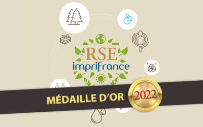 Responsabilité Sociétale : Médaille d’Or 2022 pour Typocentre