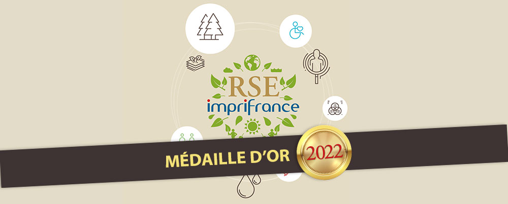 Responsabilité Sociétale : Médaille d’Or 2022 pour Typocentre